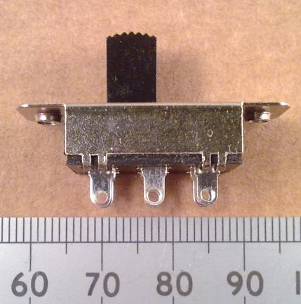 Slide Switch DPDT DPDT-CO Break Before Make Changeover Contact 2P2T