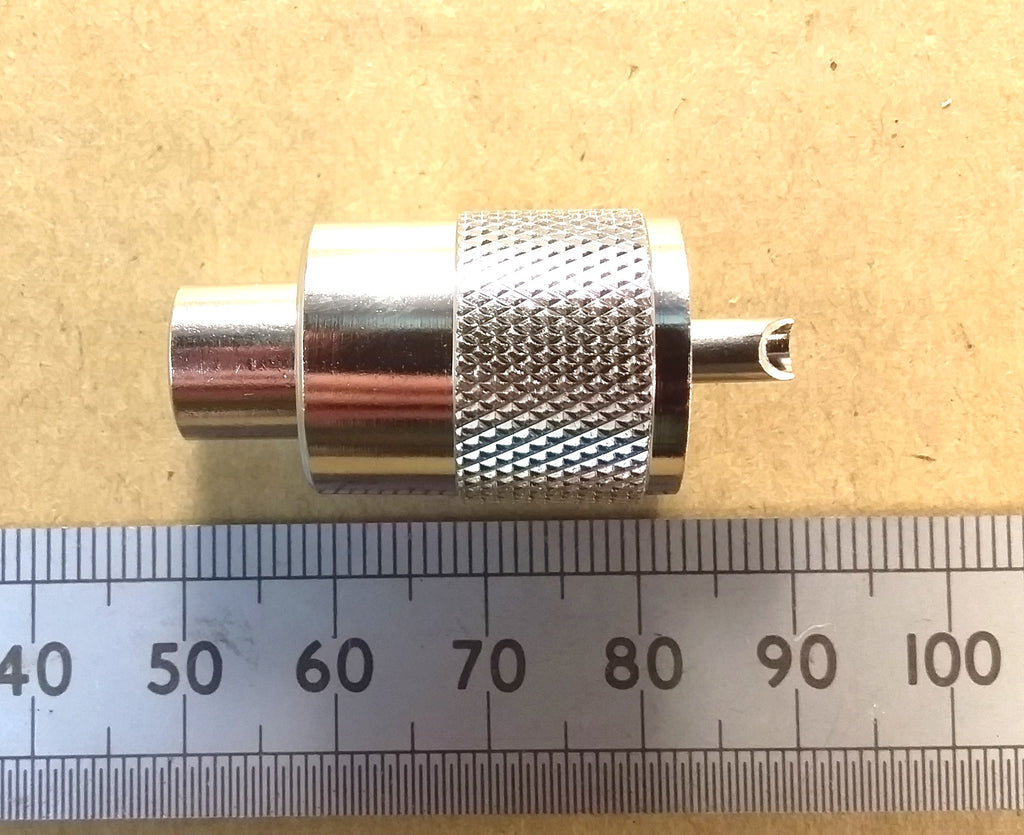 PL259 CB Radio Standard Coaxial Connector Plug For 5mm RG58 Co-ax Cable