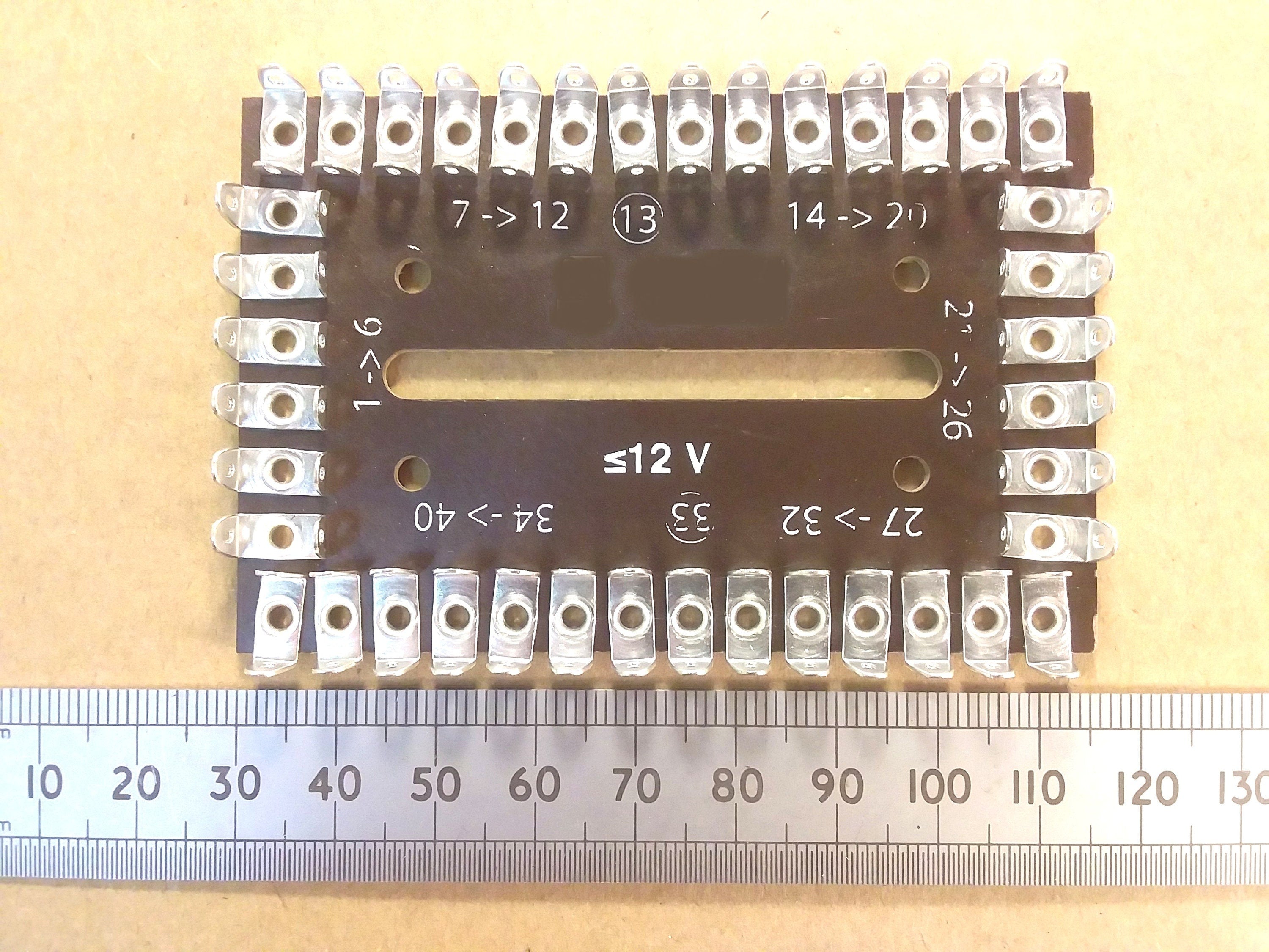 40 Way Solder Tag Strip SRBP Board 85 By 56mm Forty Contact Raspberry Pi GPIO