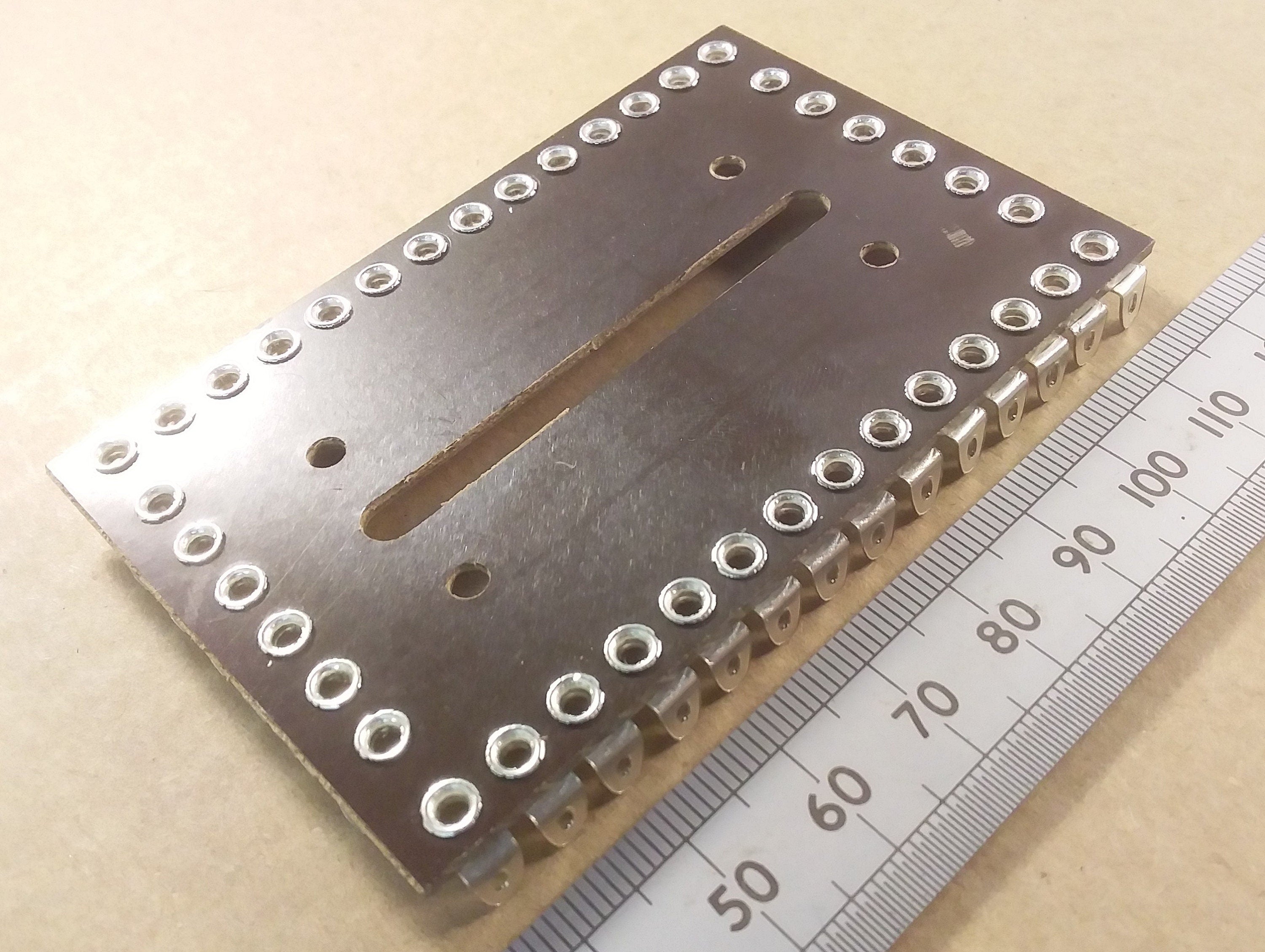 40 Way Solder Tag Strip SRBP Board 85 By 56mm Forty Contact Raspberry Pi GPIO