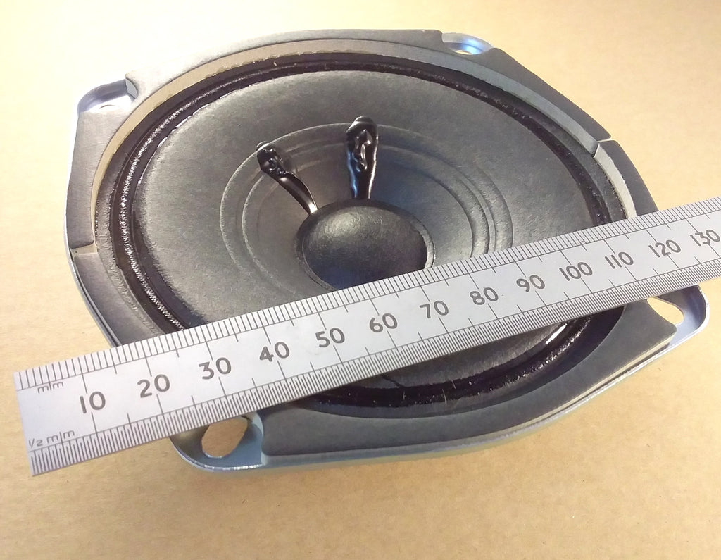 Round Loudspeaker 4 Watt 8 Ohm 120 x 120mm Replacement Car Radio Speaker