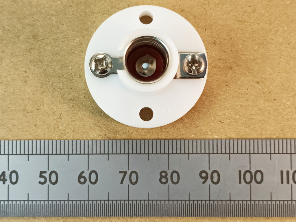 MES Bulb Holder E10 Batten Mounting Lamp Holder White