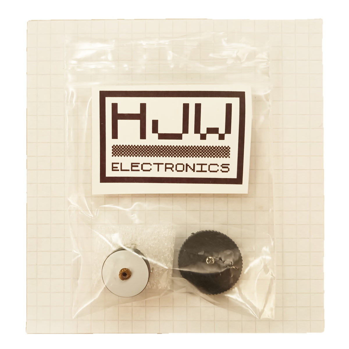 Volume Control Potentiometer With Switch 21mm Black Thumbwheel Knob 5K