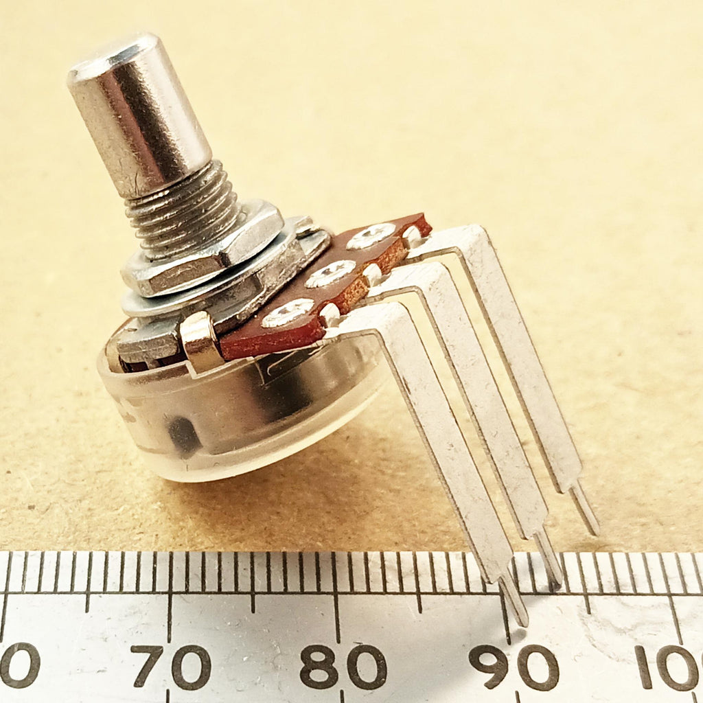 Potentiometer Equalizer Tone Vertical 6.35mm 0.25 Inch Round W VR63L