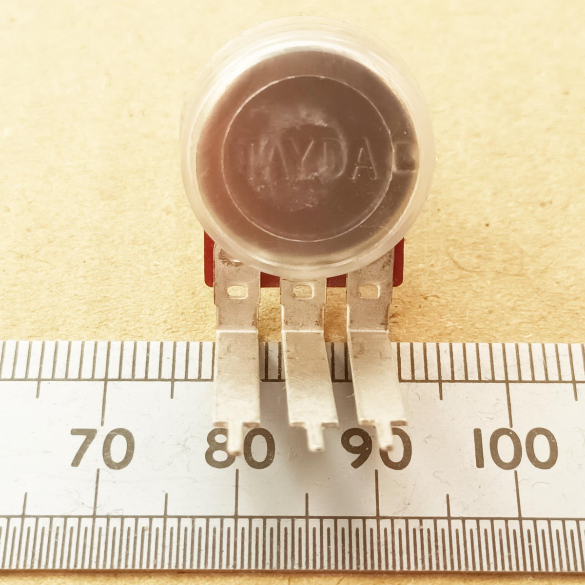 Potentiometer Equalizer Tone Vertical 6.35mm 0.25 Inch Round W VR63L