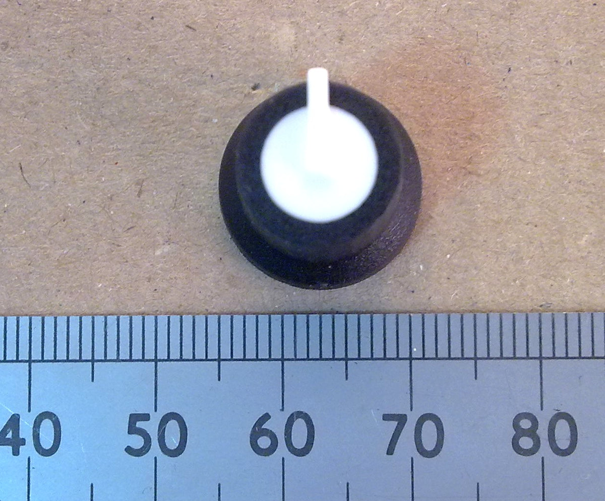 Volume Control Mixer Knobs for 6mm D-Shaft With Colored Pointer And Top