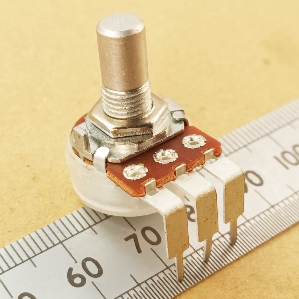 Equalizer Potentiometer Vertical 6.35mm 0.25 Inch Round Shaft W VR63