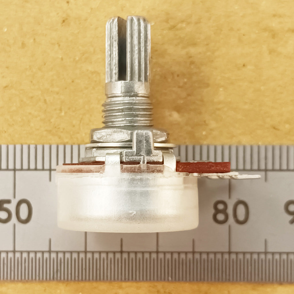 Centre or No Detent Equalizer Taper Potentiometer Splined Shaft W BAS