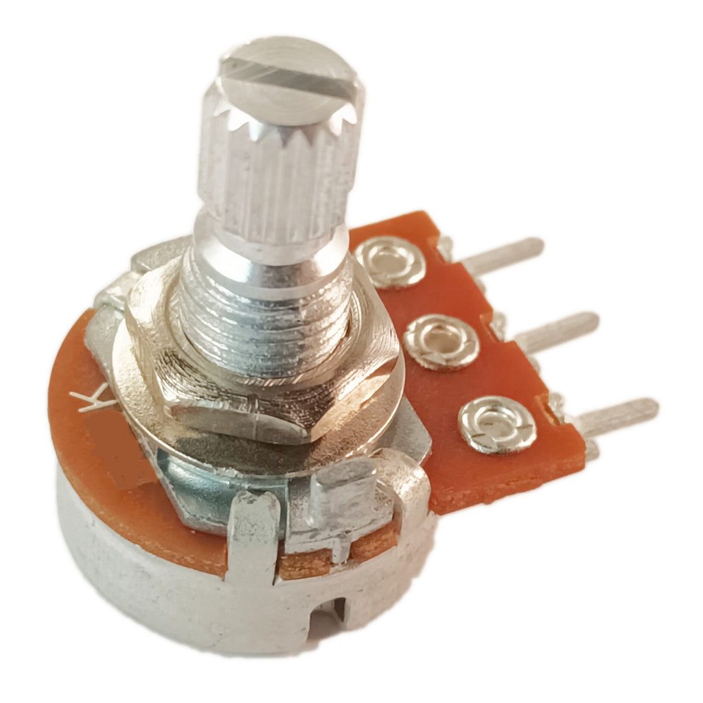 16mm Logarithmic Potentiometer Splined Conductive Plastic A BIS