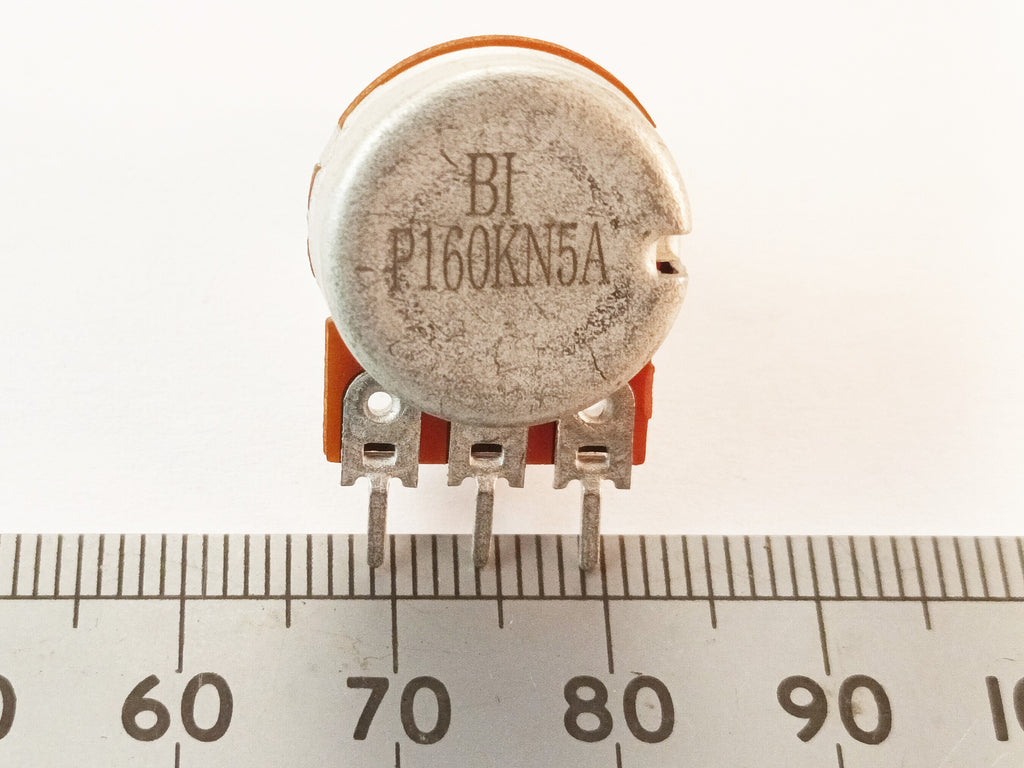 16mm Logarithmic Potentiometer Splined Conductive Plastic A BIS