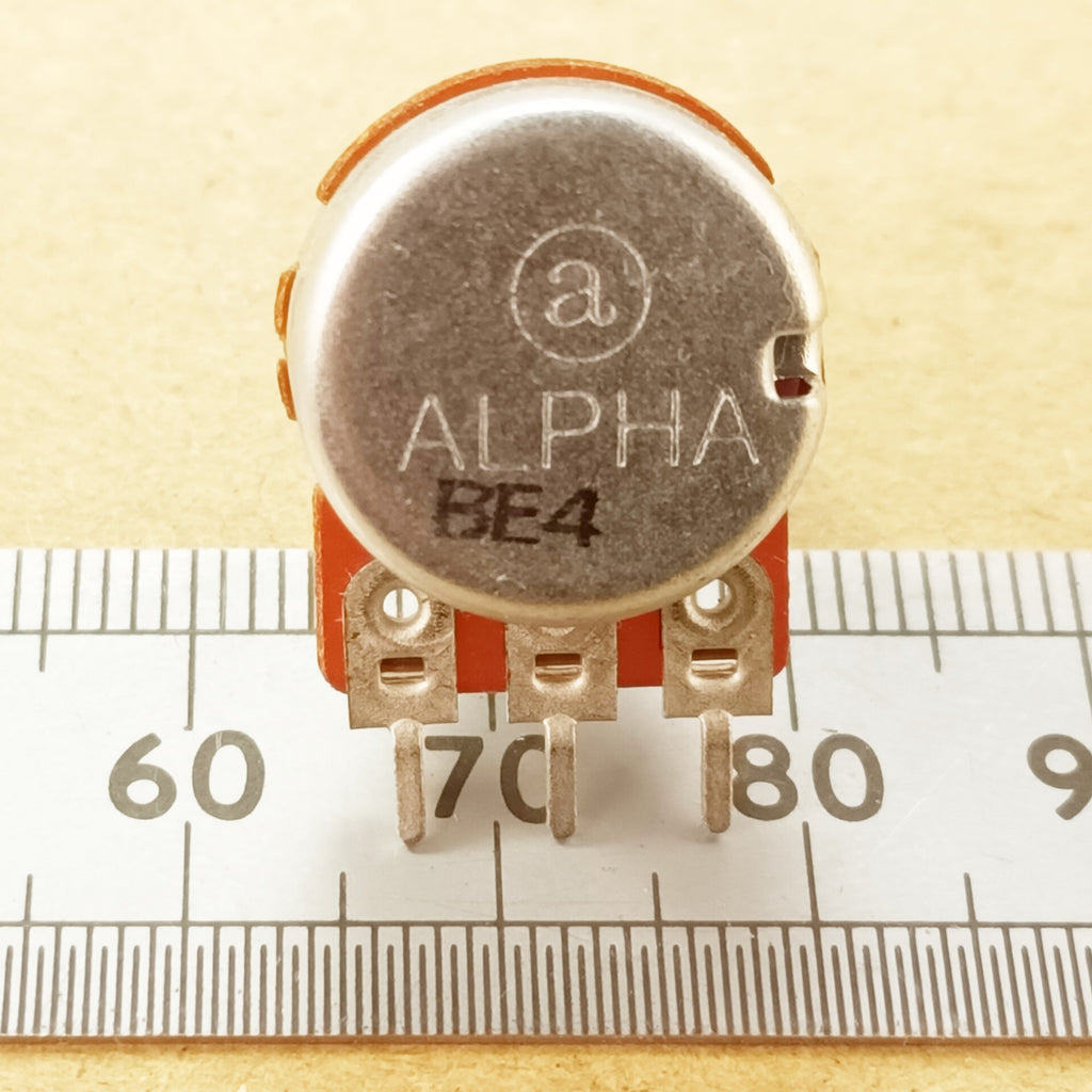 Potentiometer Anti Logarithmic 6mm Round Shaft Reverse Taper C RSP60