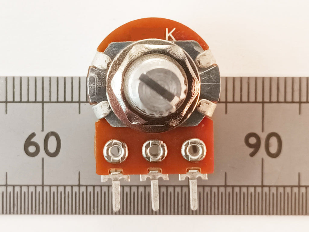 16mm Logarithmic Potentiometer Splined Conductive Plastic A BIS
